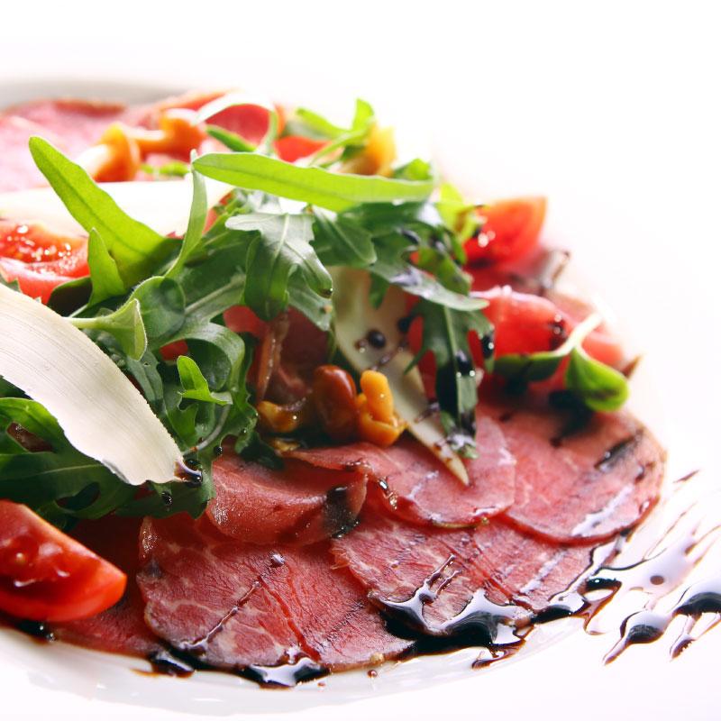 carpaccio de boeuf