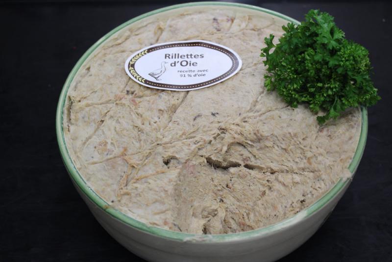 rillette d'oie